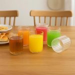 Plastic Glass Set of 6 - TransparentCasa Glass,Reusable and Easy to Clean, Everyday Drinkware(300 ml) - Image 3